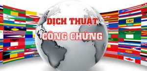 Dịch thuật công chứng