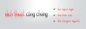 dịch thuật công chứng giá rẻ tại Hà Nội