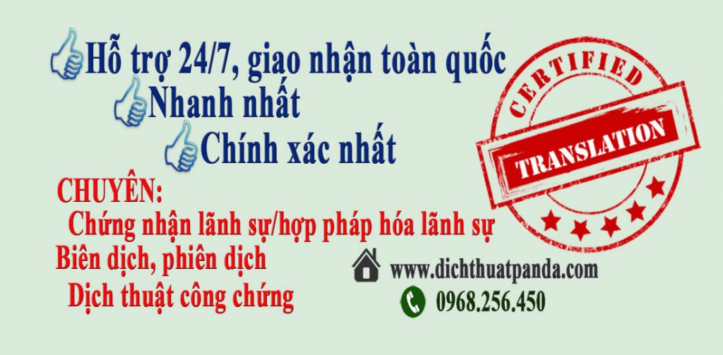 Dịch thuật tiếng Đài Loan sang tiếng Việt