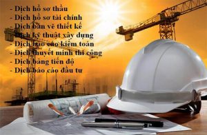 Địa chỉ dịch thuật tiếng Anh chuyên ngành xây dựng