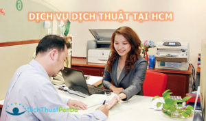 Dịch thuật tại HCM
