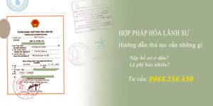 Chuẩn bị hồ sơ để hợp pháp hóa lãnh sự