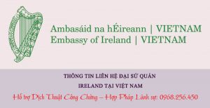 Đại sứ quán Ireland ở đâu?