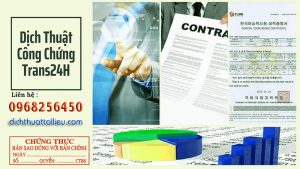 Lợi ích của việc dịch công chứng khi du học